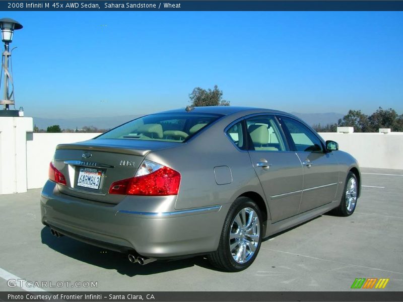 Sahara Sandstone / Wheat 2008 Infiniti M 45x AWD Sedan