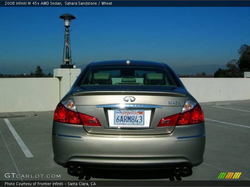 Sahara Sandstone / Wheat 2008 Infiniti M 45x AWD Sedan