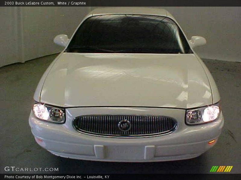 White / Graphite 2003 Buick LeSabre Custom