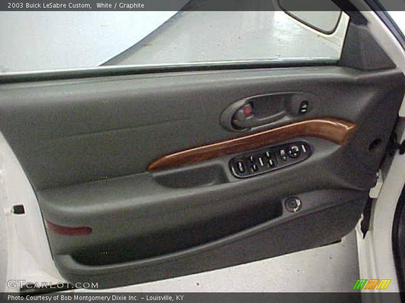 White / Graphite 2003 Buick LeSabre Custom
