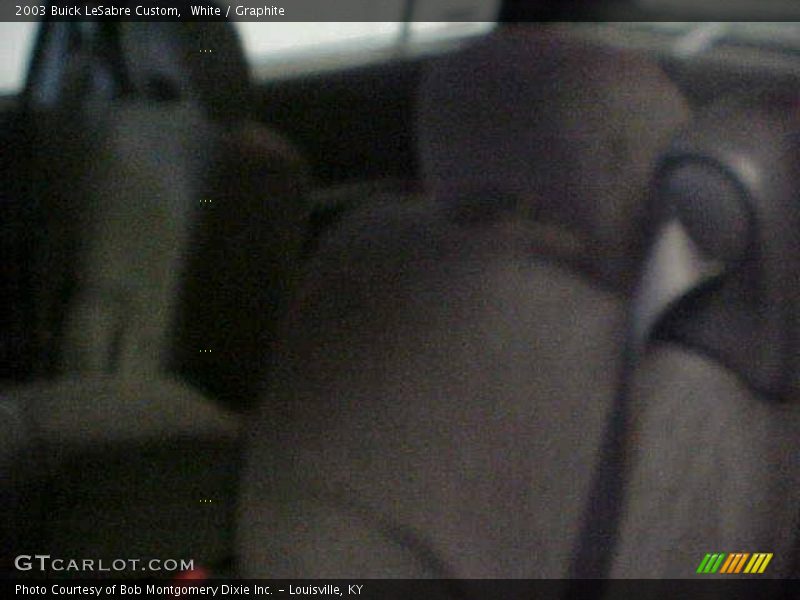 White / Graphite 2003 Buick LeSabre Custom