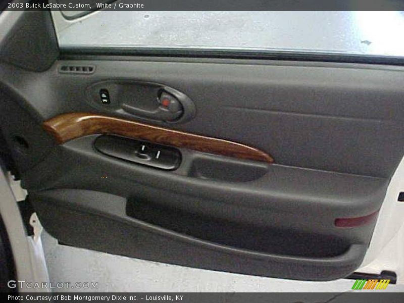 White / Graphite 2003 Buick LeSabre Custom