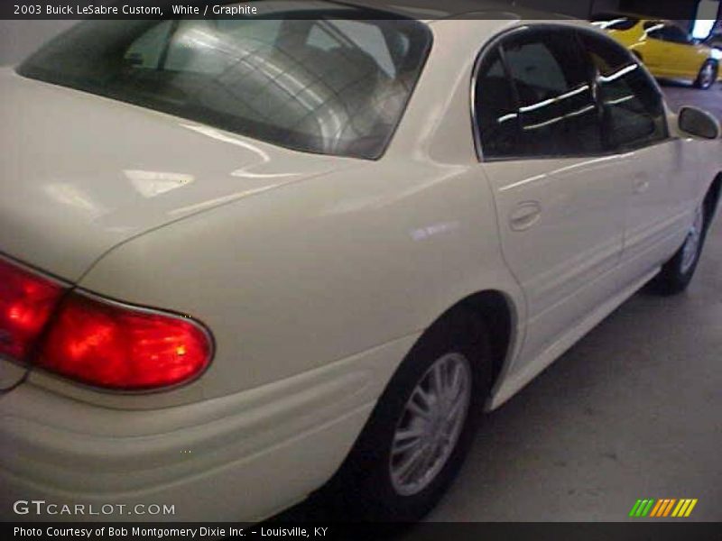 White / Graphite 2003 Buick LeSabre Custom