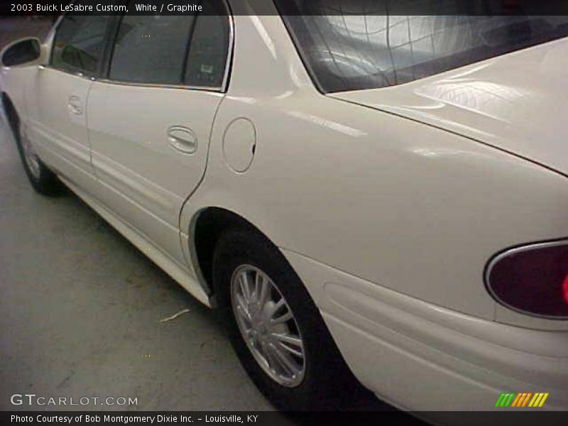 White / Graphite 2003 Buick LeSabre Custom