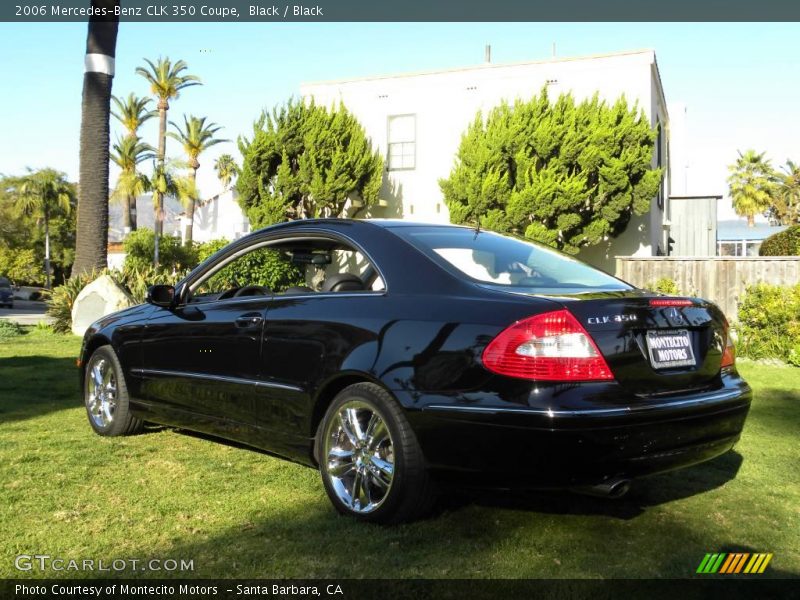 Black / Black 2006 Mercedes-Benz CLK 350 Coupe