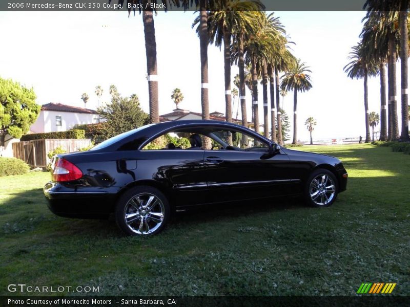 Black / Black 2006 Mercedes-Benz CLK 350 Coupe