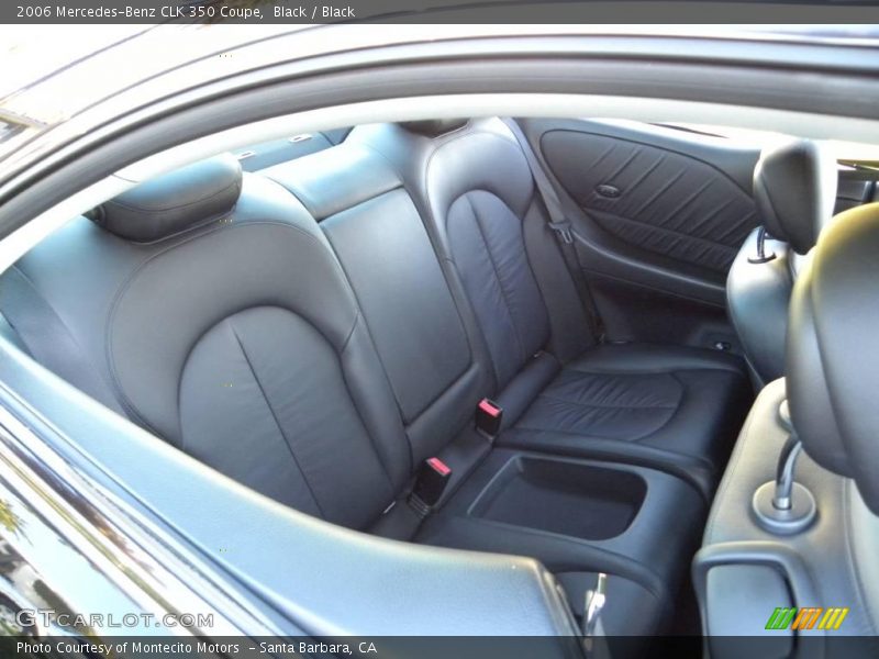 Black / Black 2006 Mercedes-Benz CLK 350 Coupe