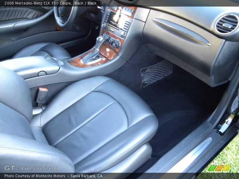 Black / Black 2006 Mercedes-Benz CLK 350 Coupe