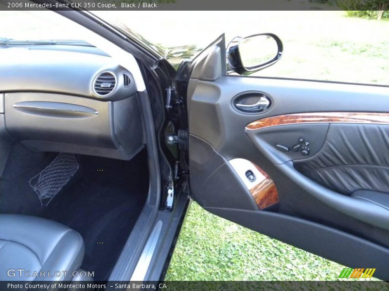 Black / Black 2006 Mercedes-Benz CLK 350 Coupe