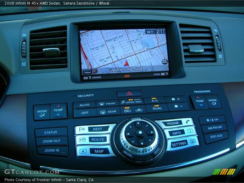 Sahara Sandstone / Wheat 2008 Infiniti M 45x AWD Sedan
