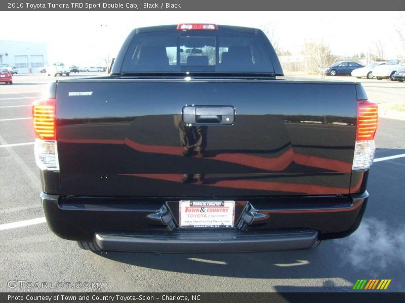 Black / Black 2010 Toyota Tundra TRD Sport Double Cab