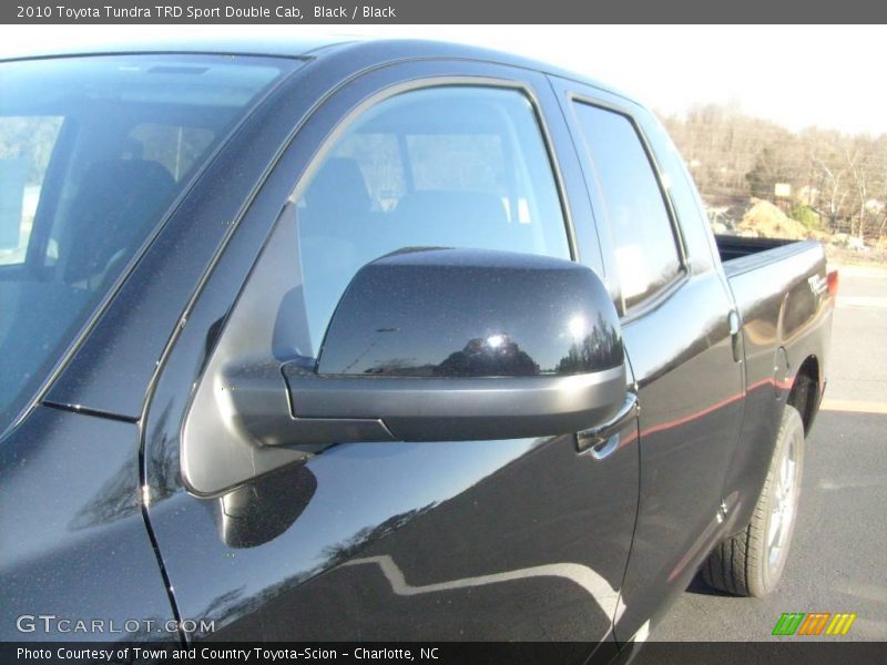Black / Black 2010 Toyota Tundra TRD Sport Double Cab