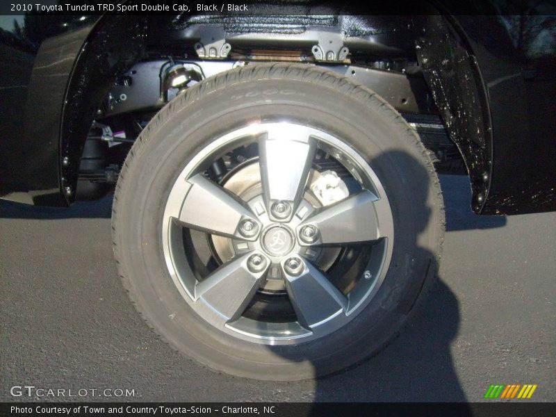 Black / Black 2010 Toyota Tundra TRD Sport Double Cab