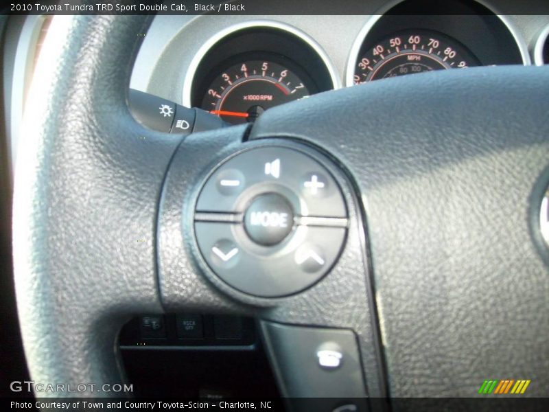 Black / Black 2010 Toyota Tundra TRD Sport Double Cab