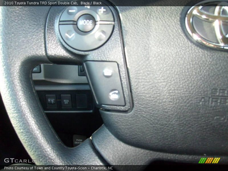 Black / Black 2010 Toyota Tundra TRD Sport Double Cab