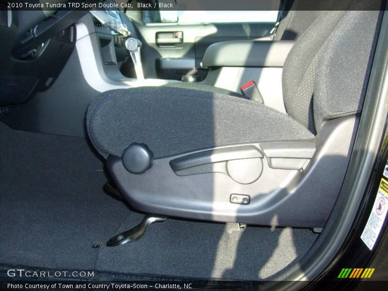 Black / Black 2010 Toyota Tundra TRD Sport Double Cab