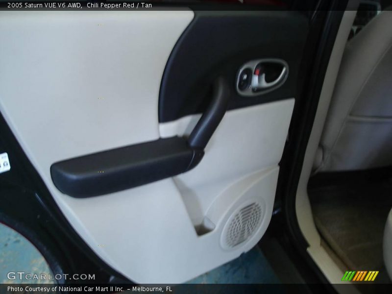 Chili Pepper Red / Tan 2005 Saturn VUE V6 AWD