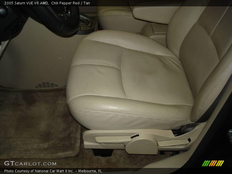 Chili Pepper Red / Tan 2005 Saturn VUE V6 AWD