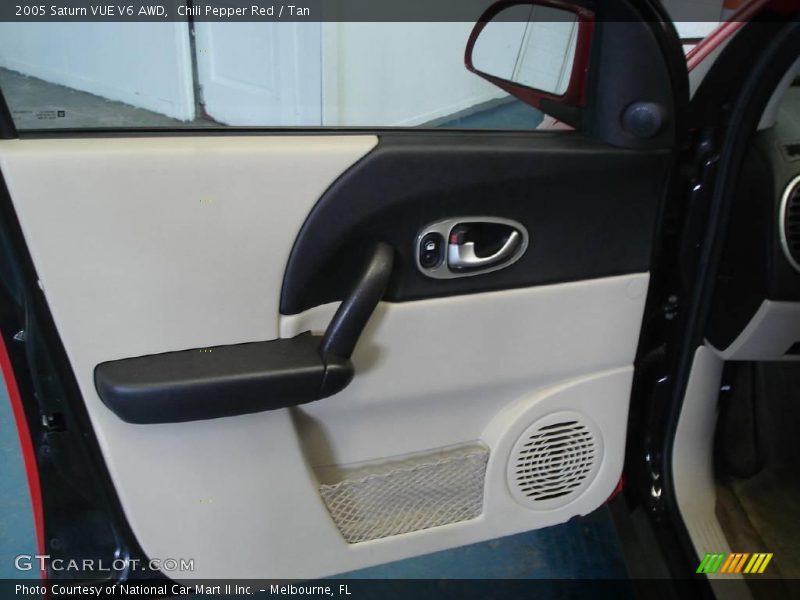 Chili Pepper Red / Tan 2005 Saturn VUE V6 AWD