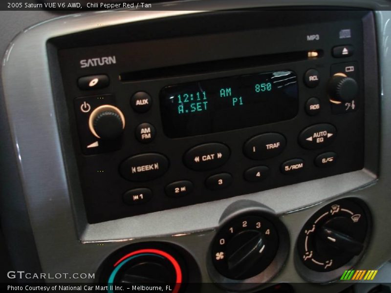 Chili Pepper Red / Tan 2005 Saturn VUE V6 AWD
