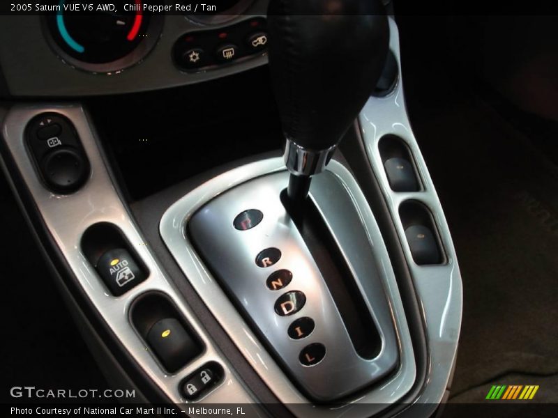 Chili Pepper Red / Tan 2005 Saturn VUE V6 AWD