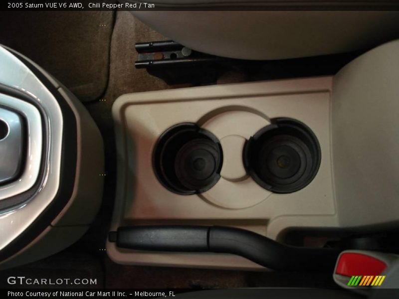 Chili Pepper Red / Tan 2005 Saturn VUE V6 AWD
