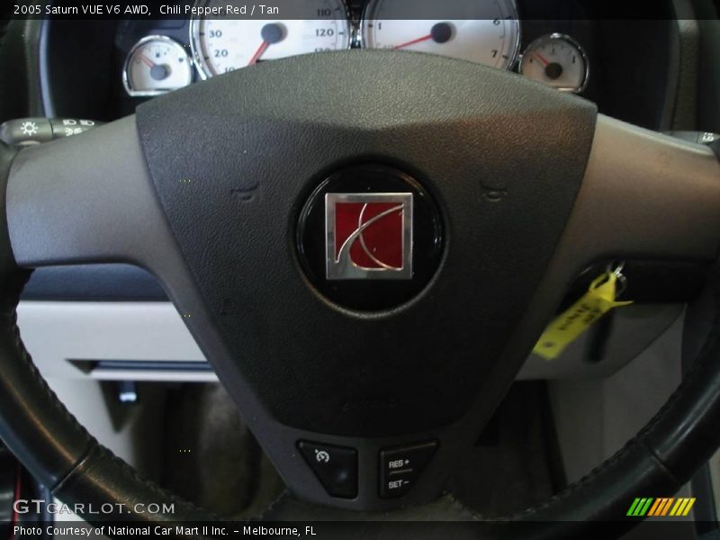 Chili Pepper Red / Tan 2005 Saturn VUE V6 AWD