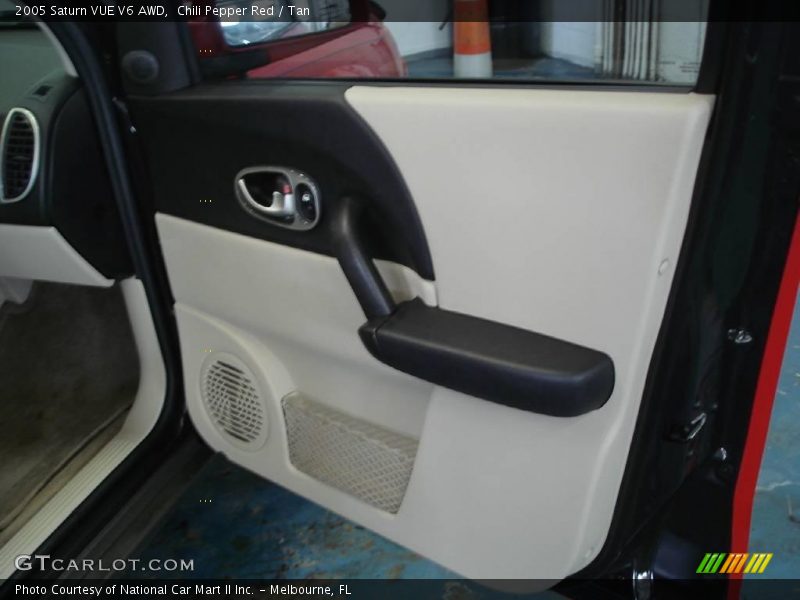 Chili Pepper Red / Tan 2005 Saturn VUE V6 AWD