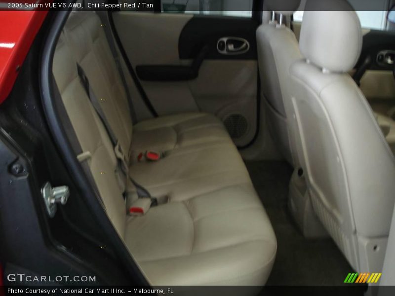 Chili Pepper Red / Tan 2005 Saturn VUE V6 AWD