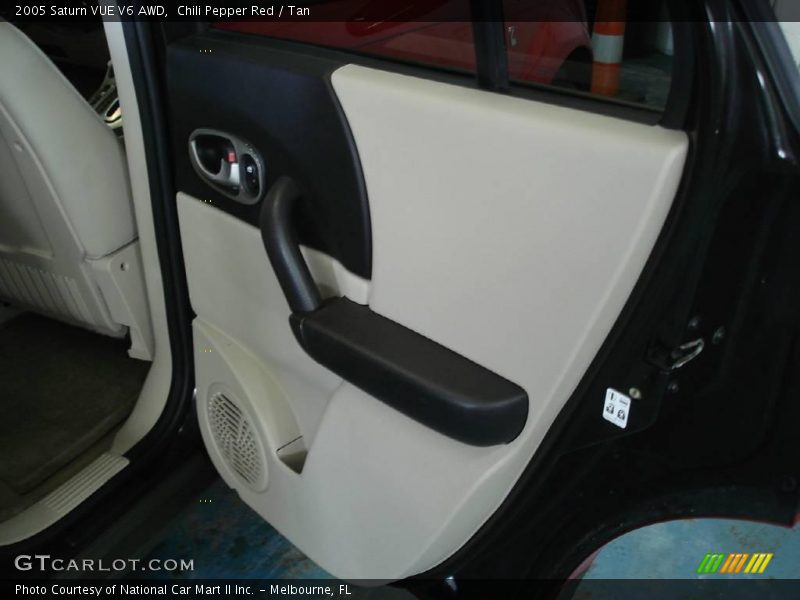 Chili Pepper Red / Tan 2005 Saturn VUE V6 AWD