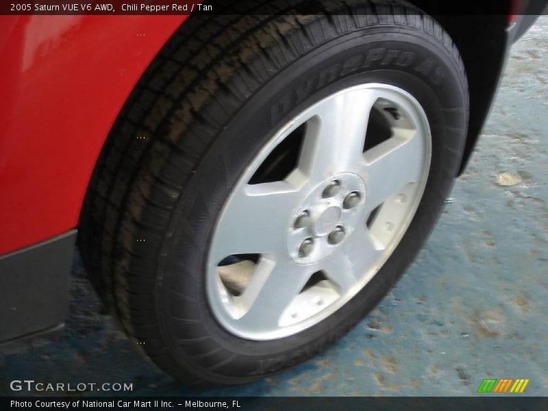 Chili Pepper Red / Tan 2005 Saturn VUE V6 AWD