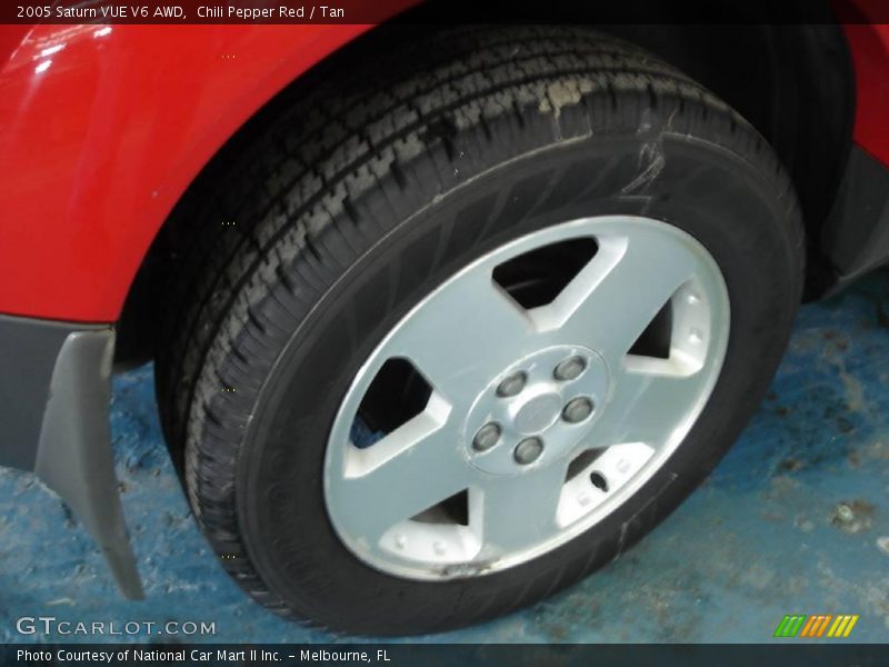 Chili Pepper Red / Tan 2005 Saturn VUE V6 AWD