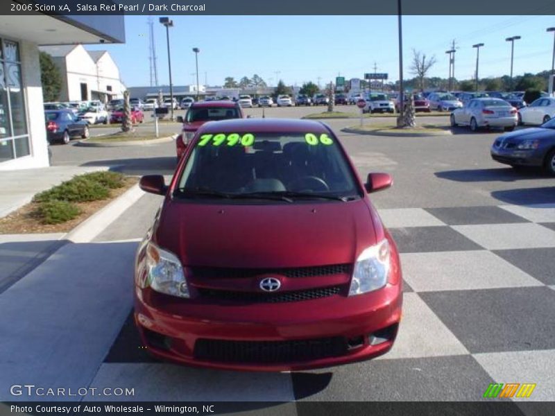 Salsa Red Pearl / Dark Charcoal 2006 Scion xA