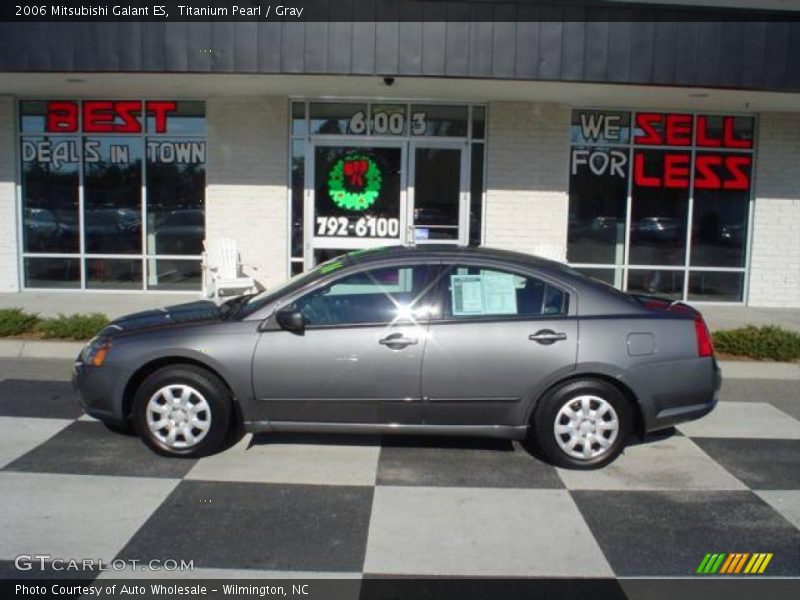 Titanium Pearl / Gray 2006 Mitsubishi Galant ES