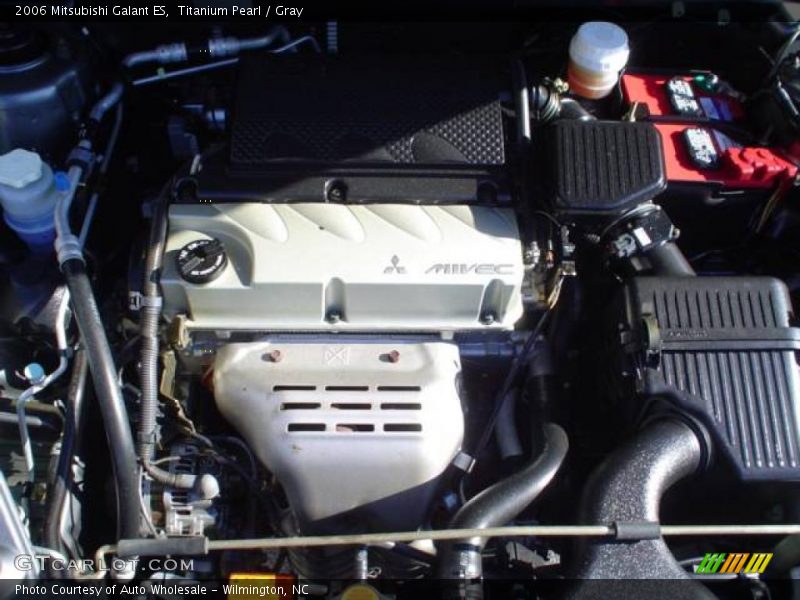 Titanium Pearl / Gray 2006 Mitsubishi Galant ES