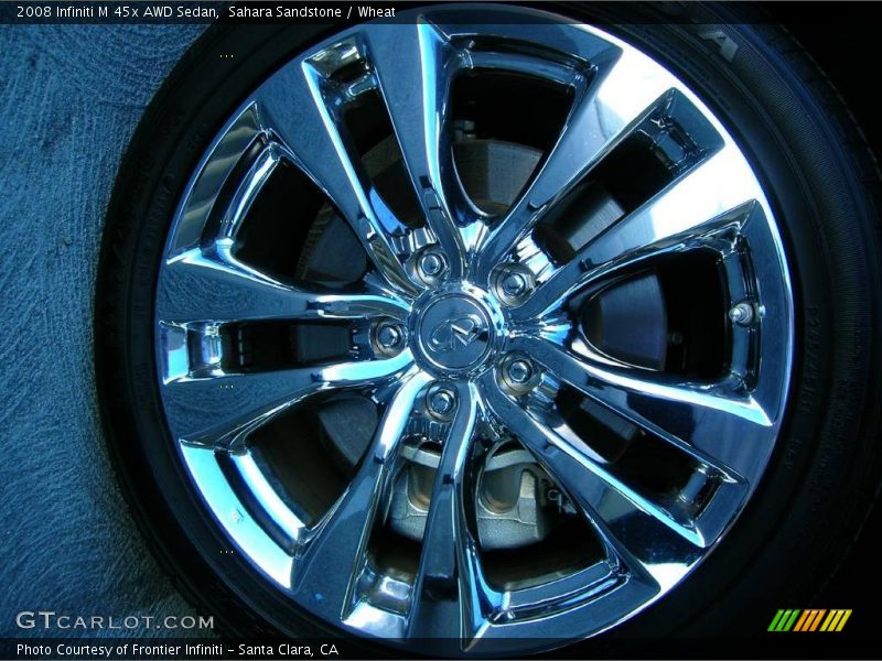 Sahara Sandstone / Wheat 2008 Infiniti M 45x AWD Sedan