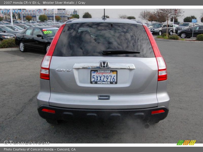 Whistler Silver Metallic / Gray 2007 Honda CR-V EX-L