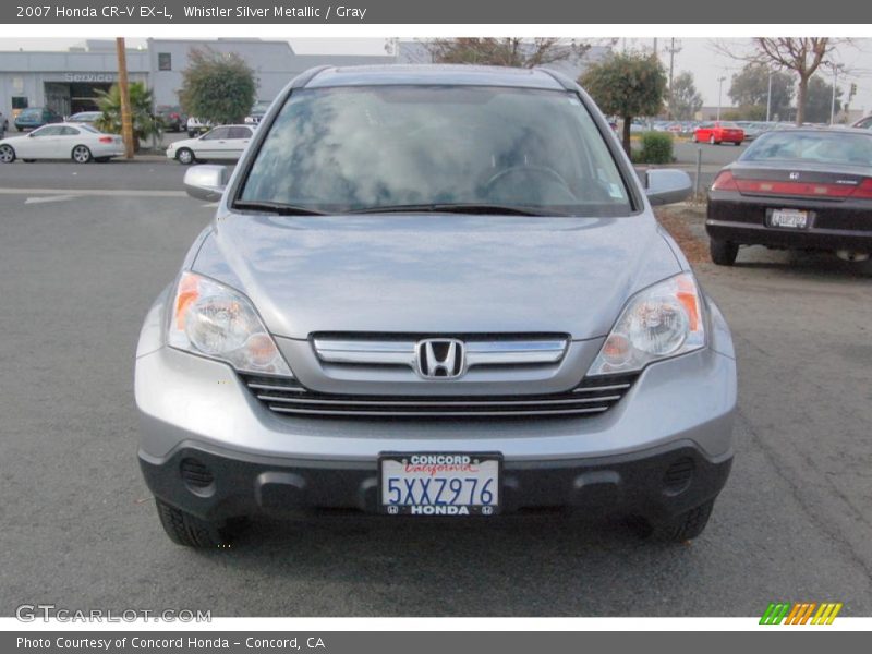 Whistler Silver Metallic / Gray 2007 Honda CR-V EX-L