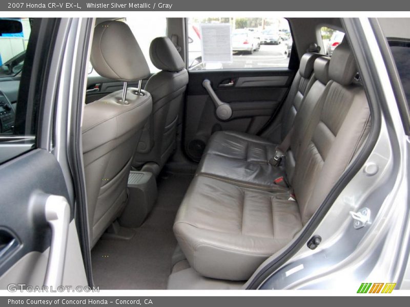 Whistler Silver Metallic / Gray 2007 Honda CR-V EX-L