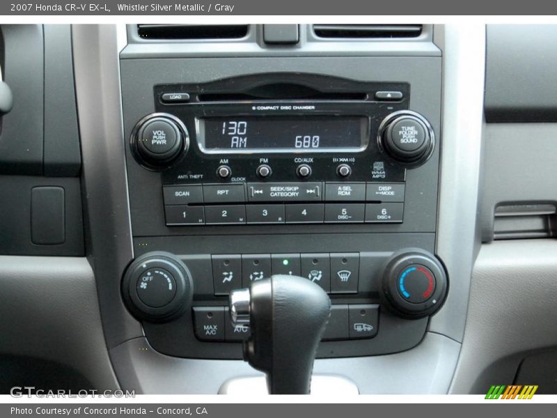 Whistler Silver Metallic / Gray 2007 Honda CR-V EX-L