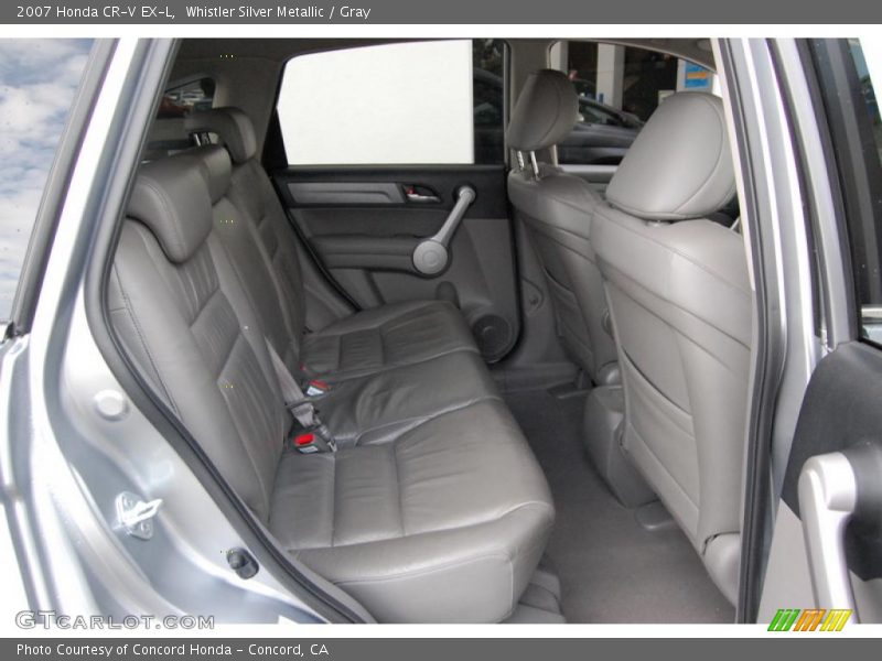 Whistler Silver Metallic / Gray 2007 Honda CR-V EX-L