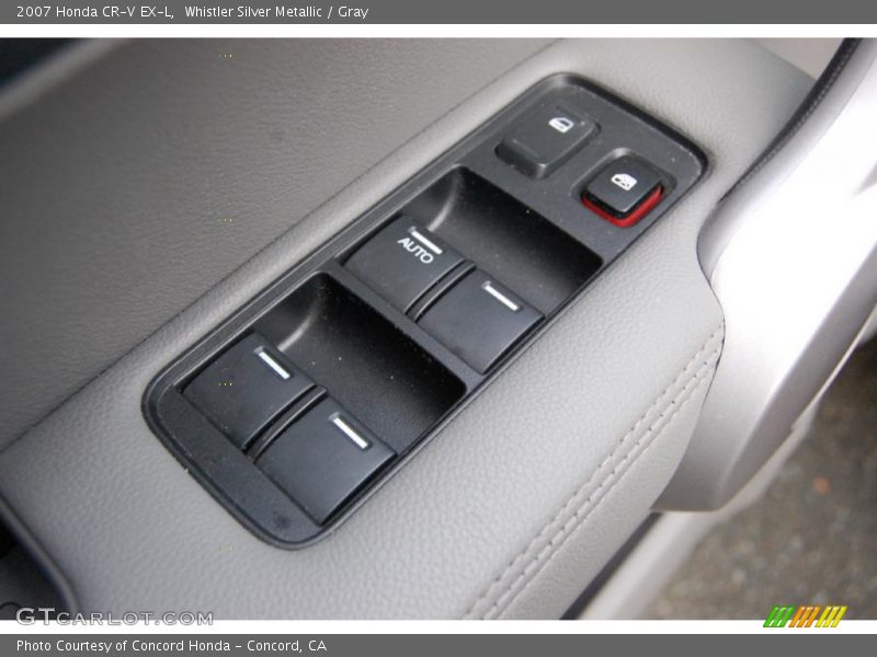 Whistler Silver Metallic / Gray 2007 Honda CR-V EX-L