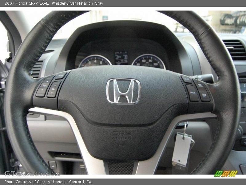Whistler Silver Metallic / Gray 2007 Honda CR-V EX-L