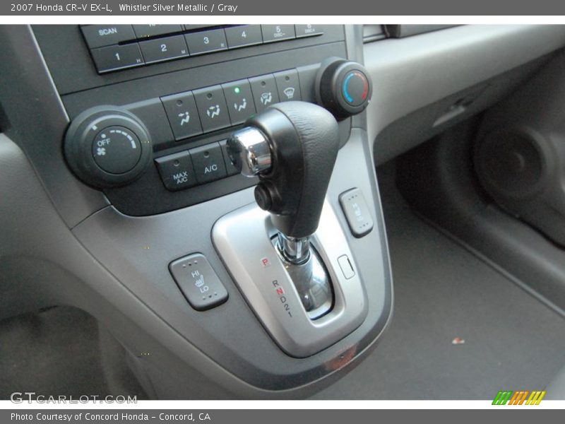 Whistler Silver Metallic / Gray 2007 Honda CR-V EX-L