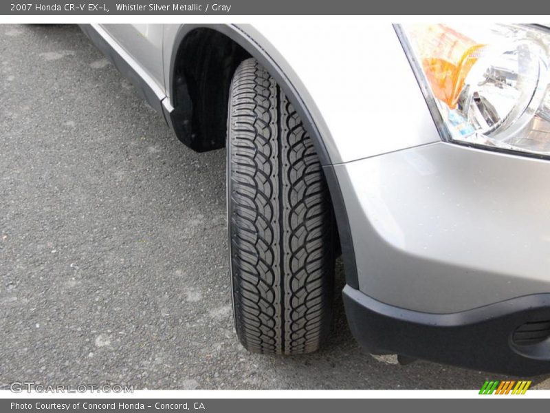 Whistler Silver Metallic / Gray 2007 Honda CR-V EX-L