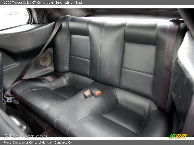 Super White / Black 1999 Toyota Celica GT Convertible