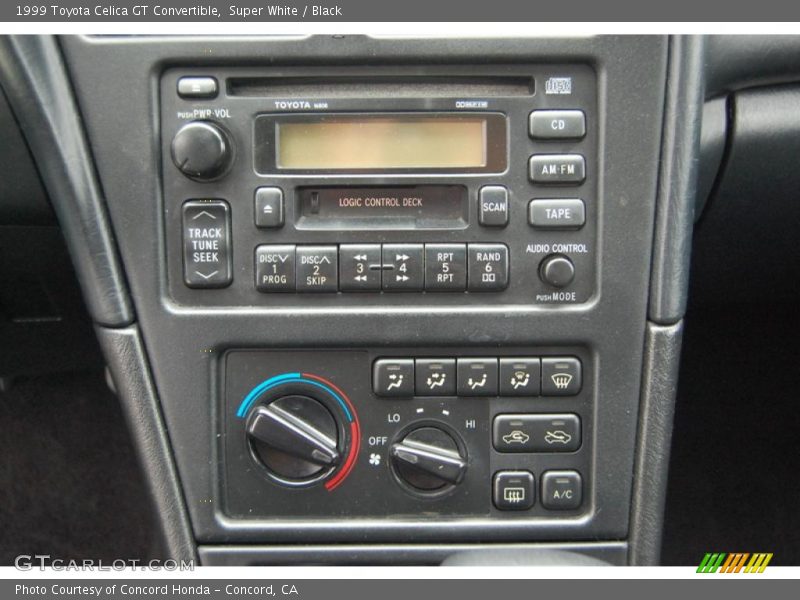 Super White / Black 1999 Toyota Celica GT Convertible