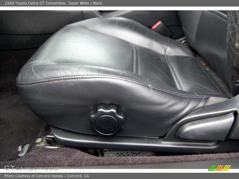 Super White / Black 1999 Toyota Celica GT Convertible