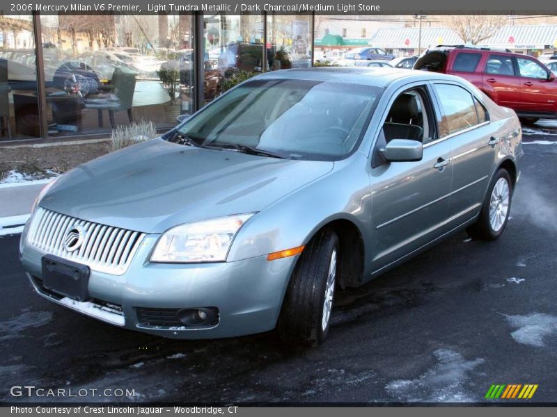 Light Tundra Metallic / Dark Charcoal/Medium Light Stone 2006 Mercury Milan V6 Premier