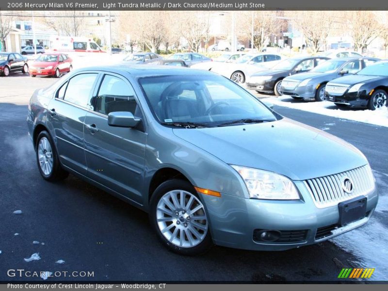 Light Tundra Metallic / Dark Charcoal/Medium Light Stone 2006 Mercury Milan V6 Premier